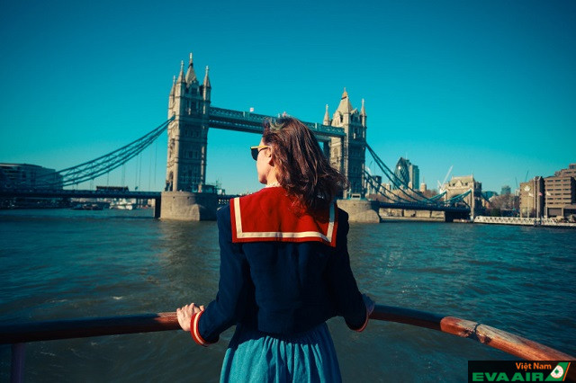 Khung cảnh lãng mạn của London hòa quyện với sông Thames yên bình và quyến rũ