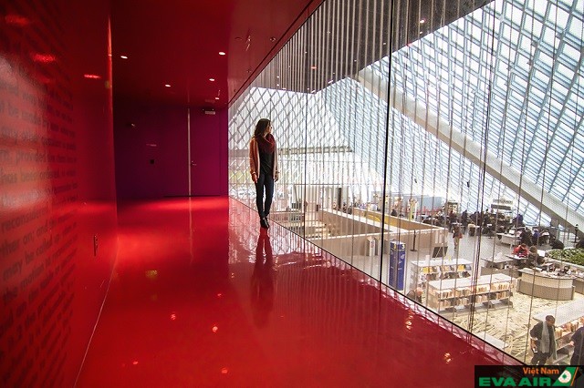 Seattle Central Library là địa điểm chụp hình tuyệt vời mà bạn không nên bỏ qua