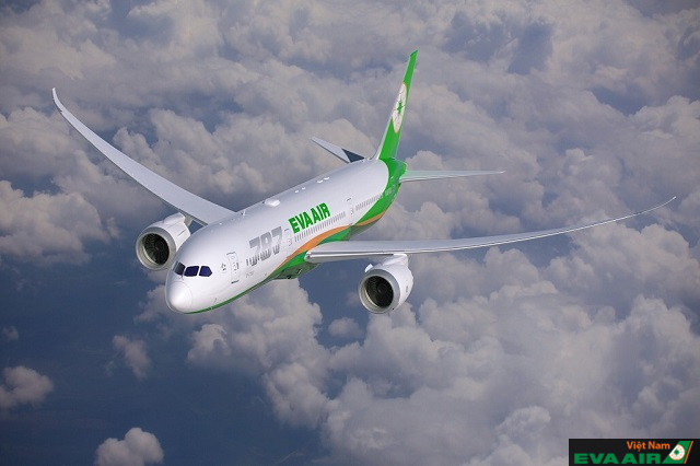 Du khách có thể lựa chọn đồng hành cùng hãng EVA Air đến Bắc Kinh