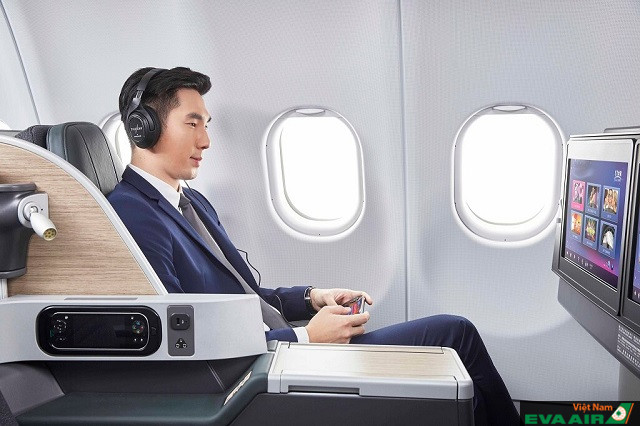 EVA Air luôn cung cấp đến hành khách nhưng dịch vụ đẳng cấp nhất thế giới