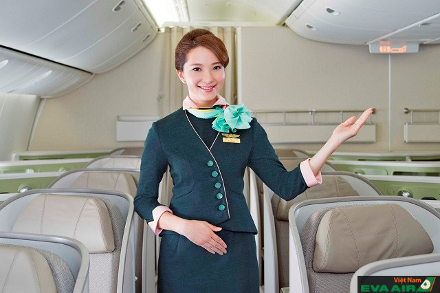 EVA Air luôn được đánh giá cao trong mọi hành trình của mình