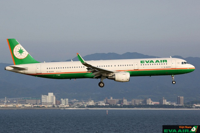 EVA Air là một hãng vận chuyển được yêu thích ở khu vực châu Á