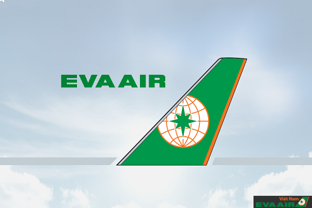 Logo EVA Air được thiết kế và sử dụng từ năm 1989