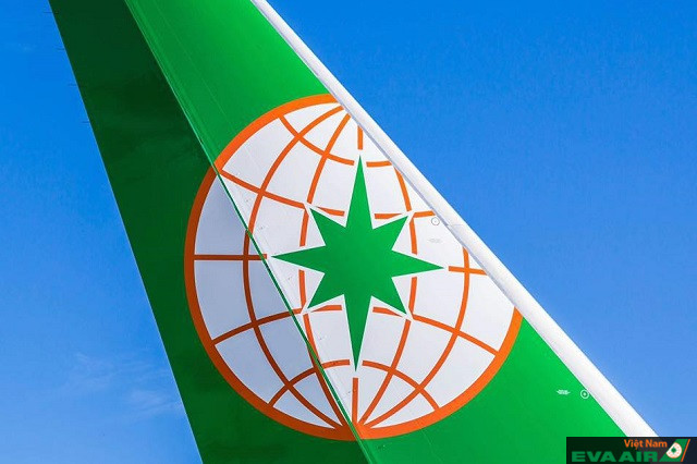 Màu sắc trong logo được thiết kế và phối màu một cách tinh tế, tạo nên nét riêng cho EVA Air