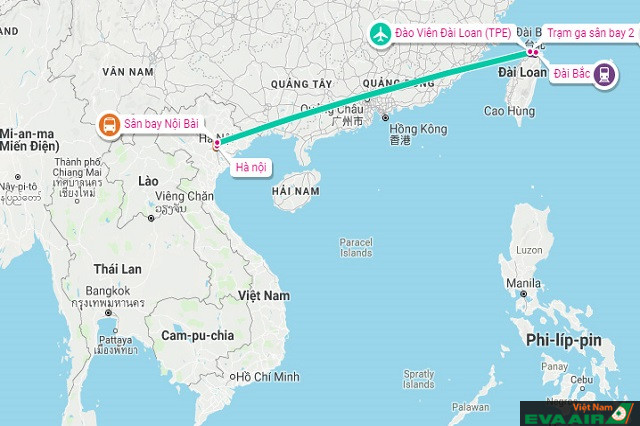 EVA Air tăng cường tần suất chuyến bay từ Hà Nội đến Đài Bắc với mức vé giá rẻ