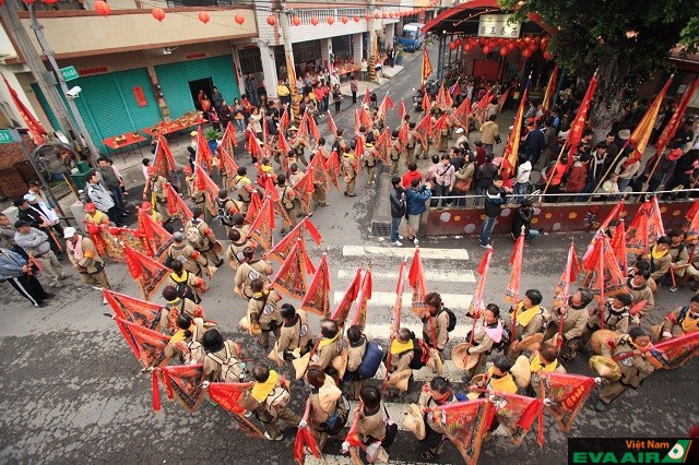 Một cuộc diễu hành trong lễ hội quốc tế Mazu