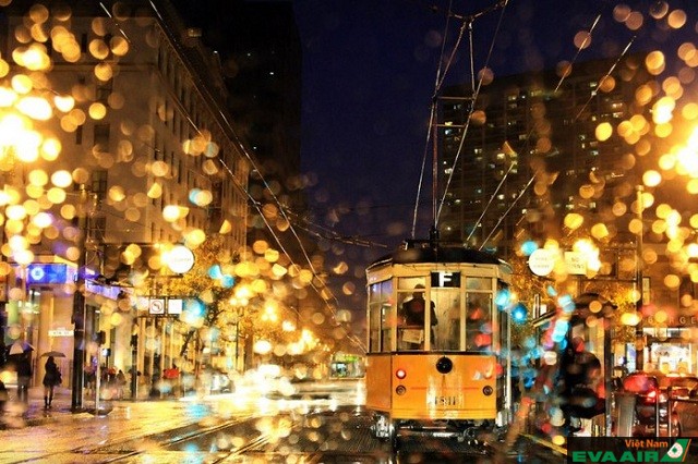 Mùa đông ở San Francisco thường có mưa nhưng lại biến thành phố trở nên đặc biệt hơn