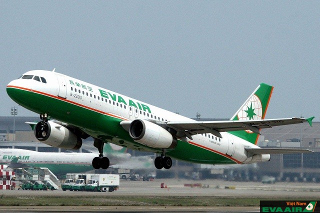 EVA Air là hãng hàng không đến từ Đài Loan