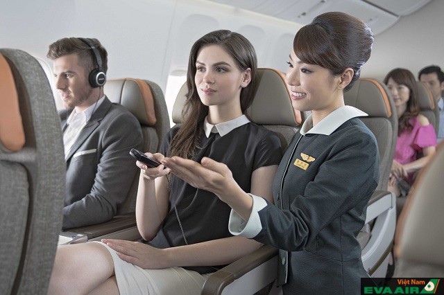EVA Air là hãng hàng không nhận được nhiều giải thưởng nổi bật về dịch vụ trên các chuyến bay
