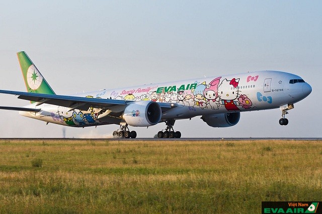 Những chiếc máy bay có chủ đề Hello Kitty đầy ấn tượng của EVA Air