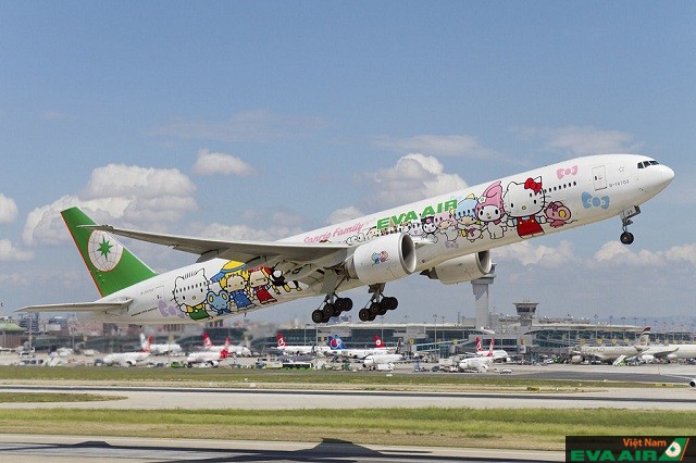 Lịch bay EVA Air chi tiết và đầy đủ nhất