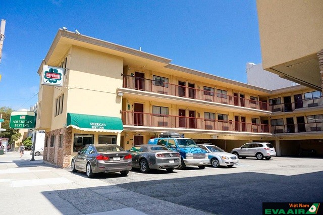 Motel là một kiểu nghỉ ngơi giúp bạn tiết kiệm chi phí cho chuyến du lịch San Francisco