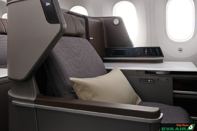 Thiết kế chỗ ngồi sẽ phụ thuộc vào từng loại máy bay của EVA Air