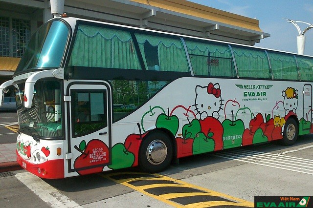Dịch vụ xe buýt miễn phí EVA Air