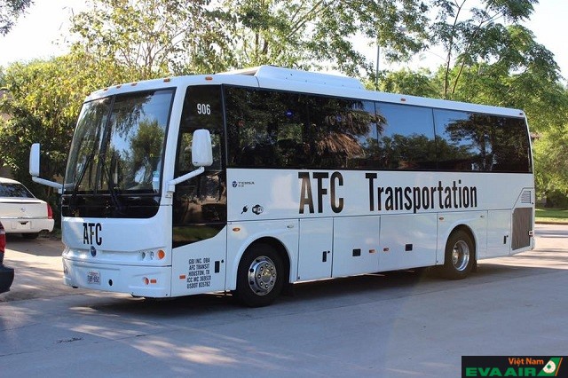 AFC Transport cung cấp dịch vụ giữa sân bay Houston và Austin