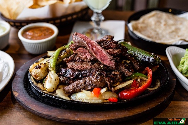 Từ cách trình bày cho đến hương vị, Fajitas chắc chắn sẽ khiến thực khách ăn một lần là nhớ mãi