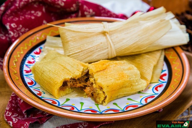 Thưởng thức bánh Tamales ở Houston