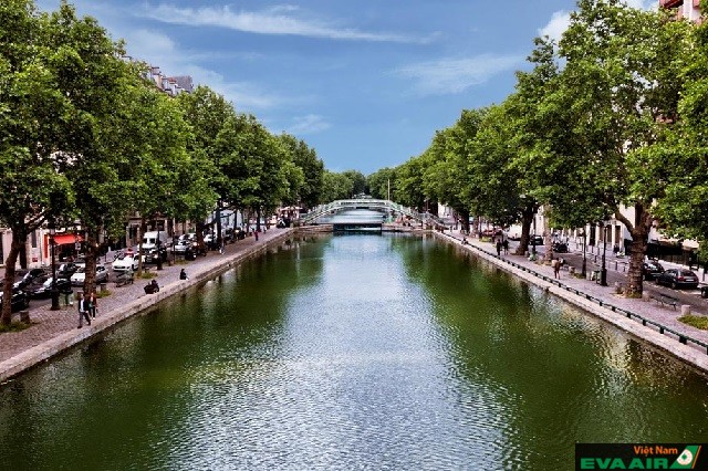 Saint-Martin là một kênh đào cực kỳ nổi tiếng ở thủ đô Paris