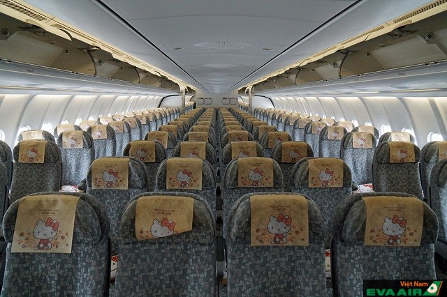 Thiết kế chỗ ngồi của hạng ghế Economy Class