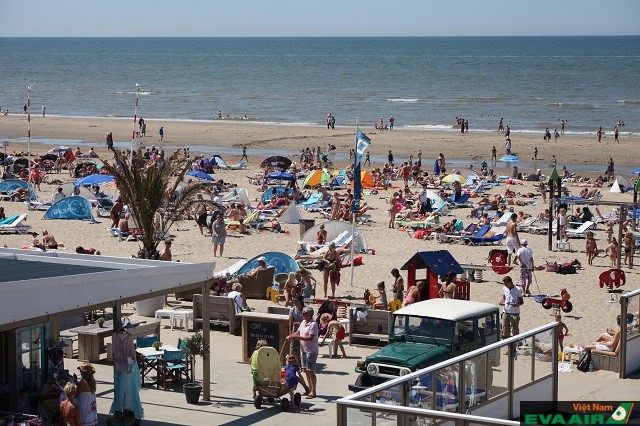 Zandvoort Aan Zee là một bãi biển nổi tiếng ở Amsterdam