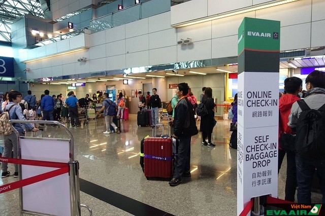 Tại các sân bay bạn có thể dễ dàng tìm thấy các kiosk tự check-in online