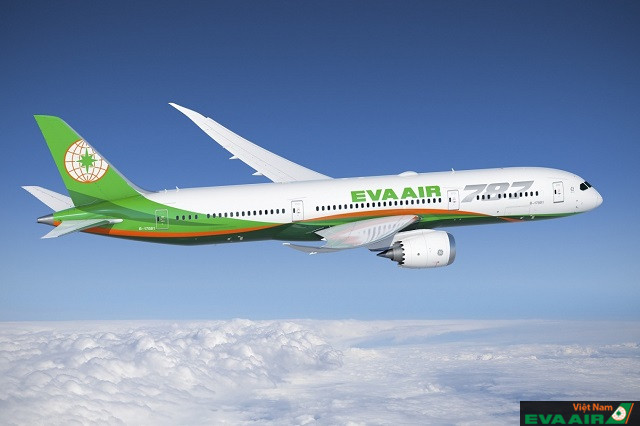 EVA Air là một trong những lựa chọn hàng đầu dành cho hành khách khi mua vé đi Komatsu