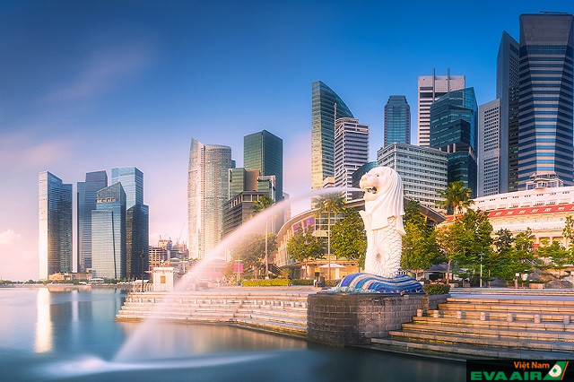 Đã đến Singapore thì phải check in với tượng Merlion