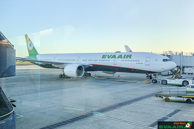 EVA Air là một trong những hãng bay hoạt động chính ở sân bay Quốc tế Bắc Kinh