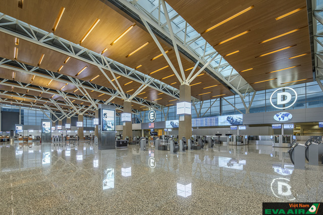 Không gian sạch sẽ và sang trọng ở sân bay quốc tế Calgary