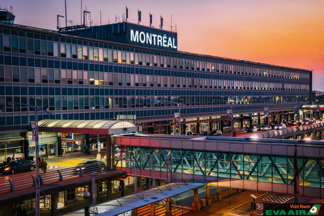 Sân bay quốc tế Pierre Elliott Trudeau – Montreal là cửa ngõ quan trọng dẫn vào thành phố Montreal