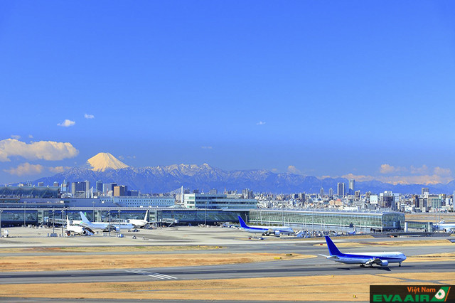 Quy mô sân bay quốc tế Haneda rất rộng lớn, là nơi hoạt động của nhiều hãng hàng không