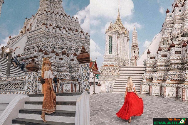 Rất nhiều công trình đền chùa nổi tiếng ở Bangkok để bạn tham quan và tha hồ check-in sống ảo