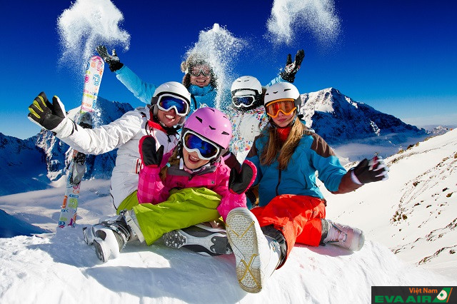Trượt tuyết đầu tháng 3 cũng mang lại cho bạn nhiều cảm nhận đáng nhớ