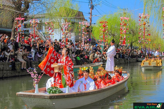 Lễ hội Hina Matsuri là sự kiện thu hút nhiều sự quan tâm của du khách thập phương