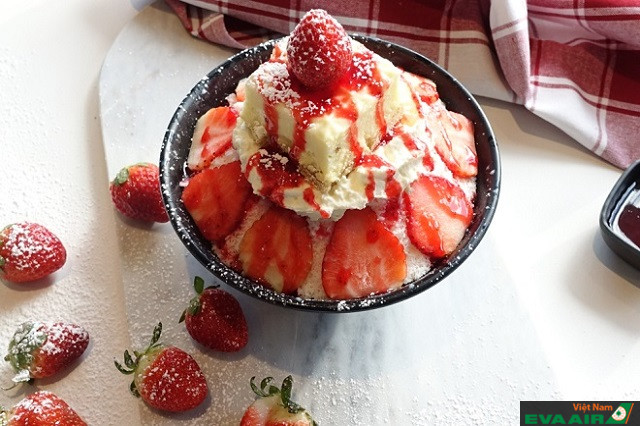 Hãy dành thời gian để thưởng thức ngay món bingsu trứ danh ở Busan để giải nhiệt nhé