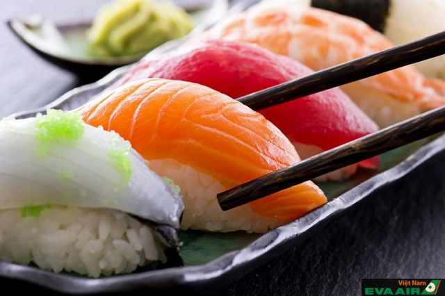 Nigiri Sushi là một trong những món ăn hấp dẫn, độc đáo với nhiều lựa chọn hương vị khác nhau