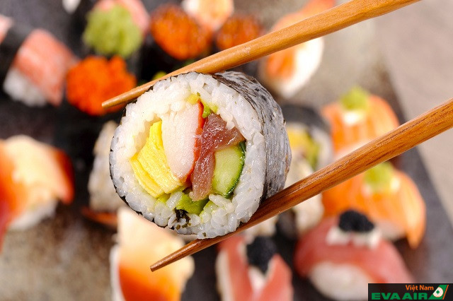 Futomaki là món sushi cuộn đặc biệt ở Nhật Bản mà bạn nên thưởng thức khi có cơ hội