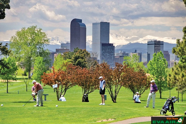 City Park là địa điểm thư giãn ngày hè yên bình và dễ chịu ở thành phố Denver