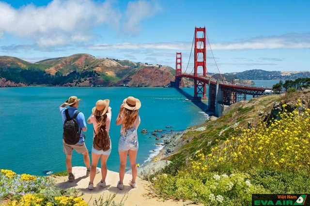 Đặt vé máy bay đi Mỹ California giá rẻ