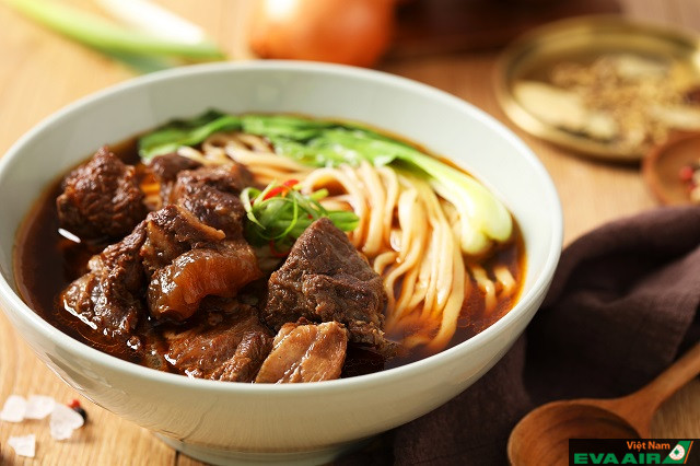 Mỗi khi nhắc đến ẩm thực Đài Loan thì món mì bò luôn đứng đầu trong danh sách