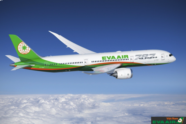 EVA Air là một trong những lựa chọn của nhiều hành khách khi bay đi Mỹ