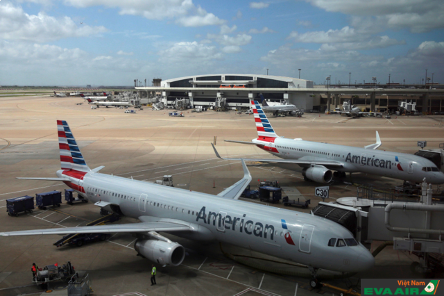 American Airlines là một trong hai hãng hàng không hoạt động lớn nhất tại sân bay DFW