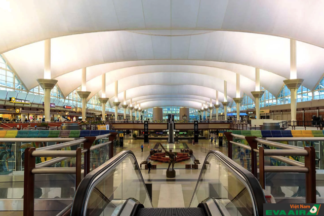 Nhà ga sân bay luôn được đầu tư hiện đại và đẹp mắt