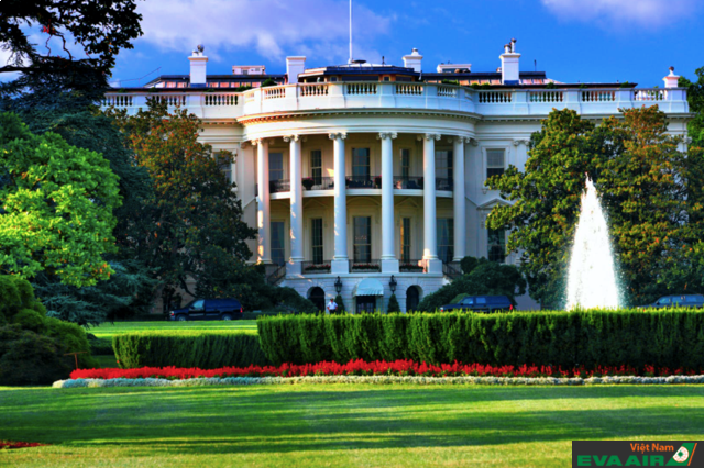 Nhìn từ mọi góc, White House đều là một tổ hợp kiến trúc đồ sộ và ấn tượng