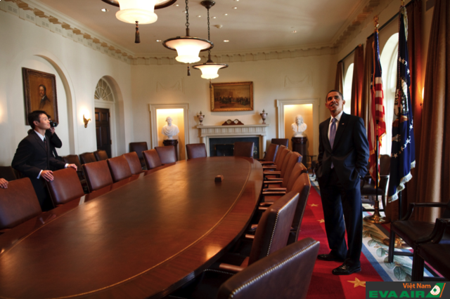 Phòng Nội các là nơi các Tổng thống gặp gỡ những thành viên trong nội các của mình