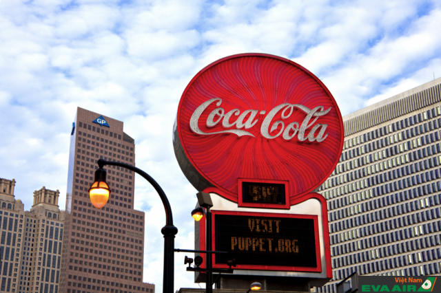 Coca Cola là một trong những công ty lớn có trụ sở tại Georgia