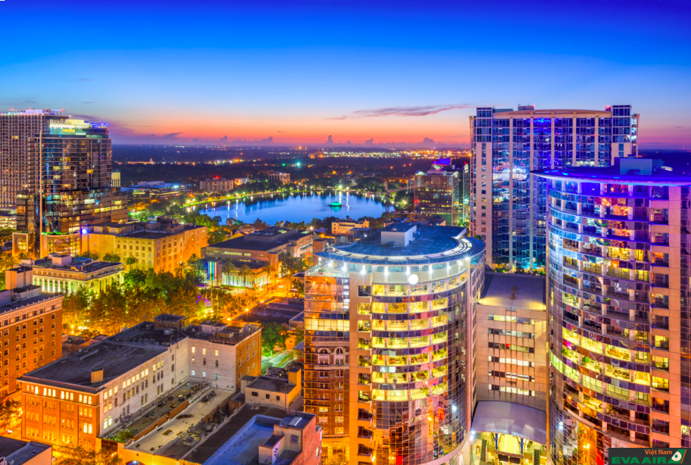 Orlando là thành phố lớn và phát triển của tiểu bang Florida, Mỹ