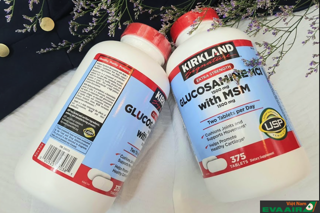 Kirkland Signature Glucosamin HCL & MSM 1500mg là một trong các sản phẩm nổi tiếng của Kirkland Signature