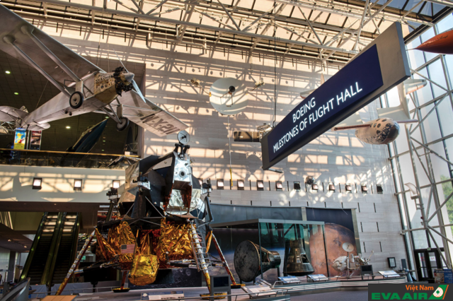 National Air and Space Museum thực sự là một nơi tuyệt vời dành cho những ai đam mê không gian