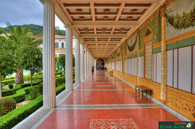 Kiến trúc đầy ấn tượng của Getty Villa